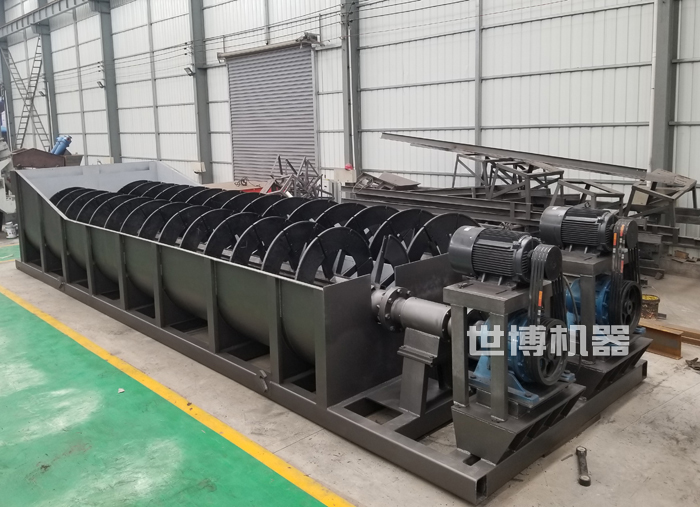 雙螺旋洗砂機