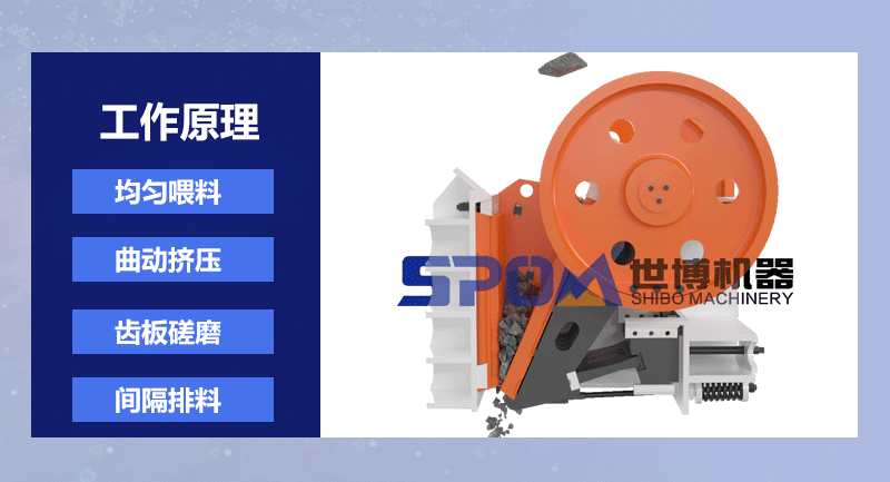 顎式破碎機的工作原理